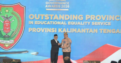 Kepala Daerah Inspiratif, Kalteng Raih Penghargaan National Governance Awards 2026
