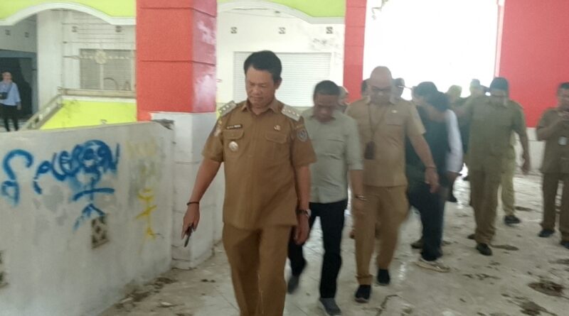 Pemda Akan Aktifkan Kembali Ruangan Terbengkalai di Pasar Saik