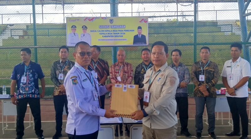 Pemkab Seruyan Gelar Seleksi Tambahan Bagi 3 Desa yang Ikuti Pilkades Serentak Tahun 2026 Pemkab Seruyan Gelar Seleksi Tambahan Bagi 3 Desa yang Ikuti Pilkades Serentak Tahun 2026