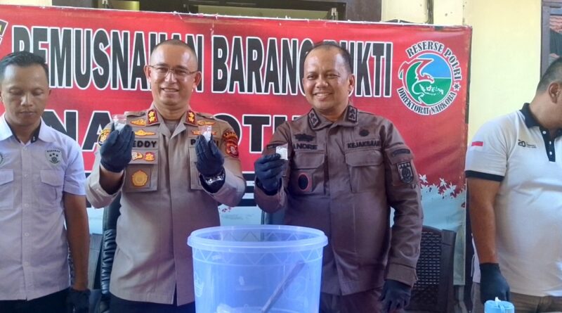 Komitmen Perangi Narkoba, Polres Seruyan akan Koordinasi Dengan PBS di Kabupaten Seruyan