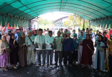 Bupati Seruyan Hadiri Pemotongan Hewan Kurban di BMT Darussalam