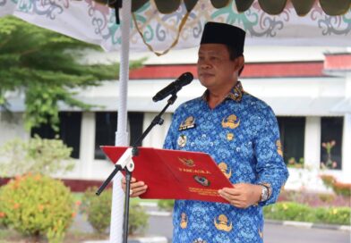 Bupati Seruyan Pimpin Apel Gabungan, Tekankan Budaya Kerja Humanis Kepada Seluruh ASN