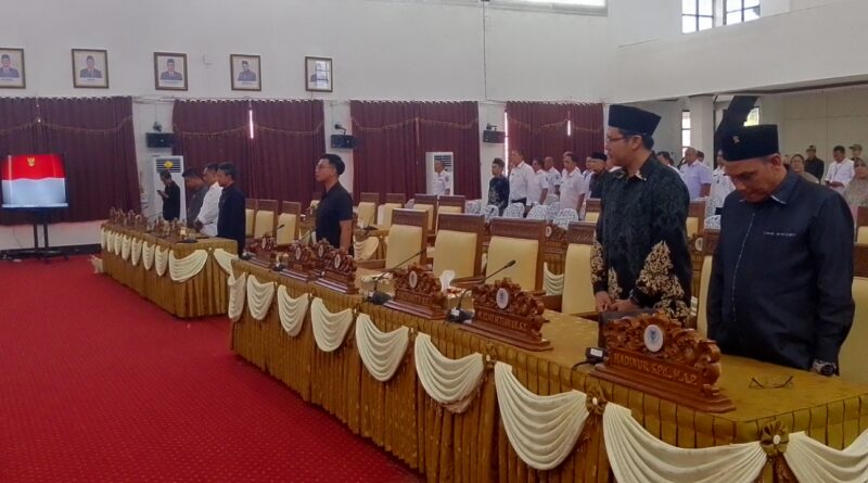 Hanya Dihadiri 7 Anggota DPRD Seruyan, Rapat Paripurna Ke-7 Harus Ditunda
