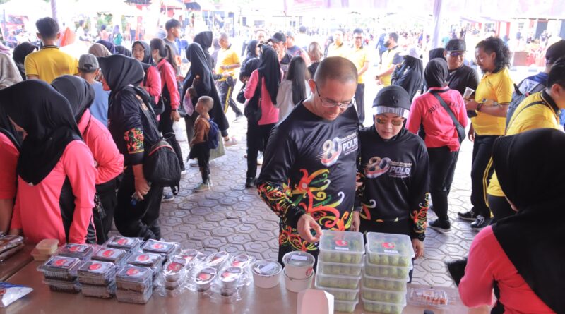 Polres Seruyan Gelar Bazar UMKM Dukung UMKM Terus Bergerak Maju