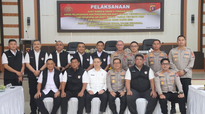 Polres Seruyan Ikuti Audit Kinerja Tahap II Itwasum Polri