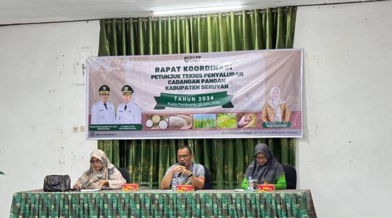 Pemkab Seruyan Susun Juknis Penyaluran Cadangan Pangan Tahun 2026 Pemkab Seruyan Susun Juknis Penyaluran Cadangan Pangan Tahun 2026
