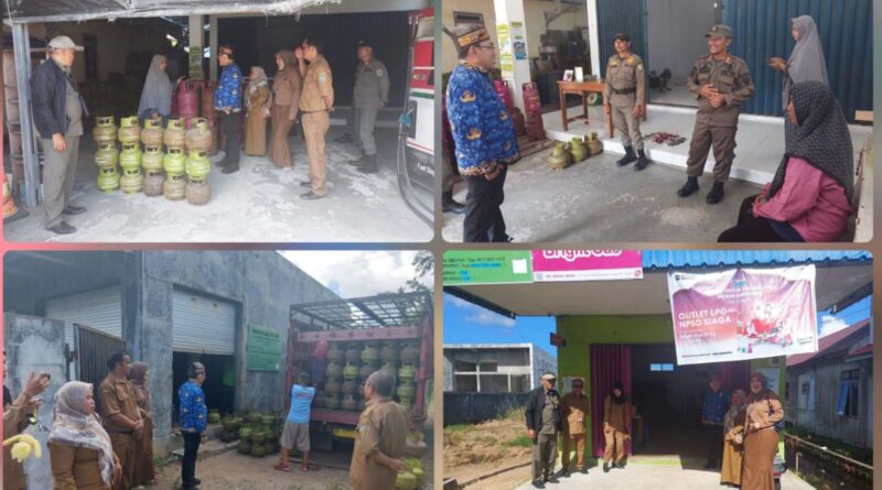 Pastikan Kebutuhan Gas LPG 3 Kg Terpenuhi, Diskoperindag Seruyan Sidak 4 Pangkalan di Kuala Pembuang