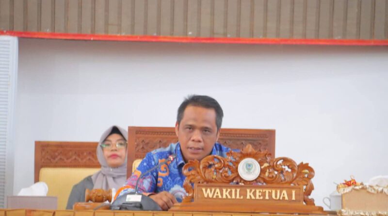 5 Fraksi DPRD Tanggapi Raperda Pertanggungjawaban Pelaksanaan APBD TA 2025