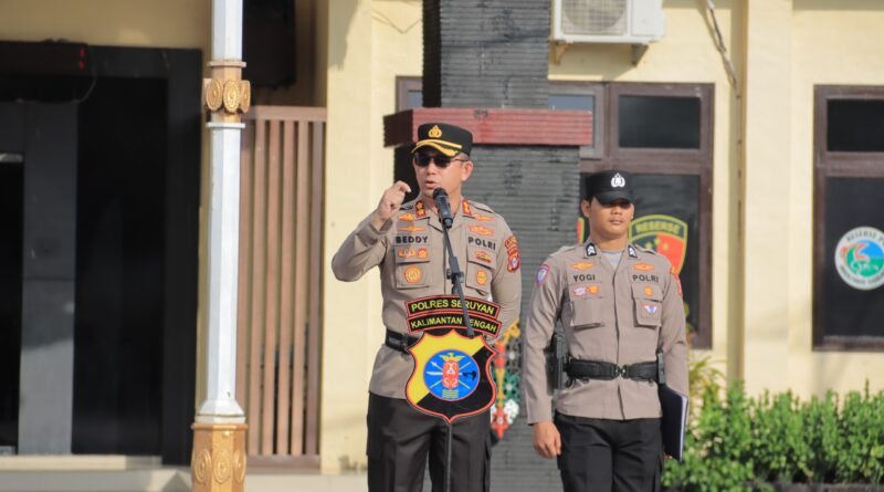 Kapolres Tegaskan Personel Harus Bergerak Cepat Antisipasi Setiap Titik Api Karhutla