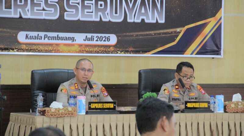 Kapolres Pimpin Operasional Triwulan II, Tegaskan Pilkades di 50 Desa akan Berjalan Aman dan Damai