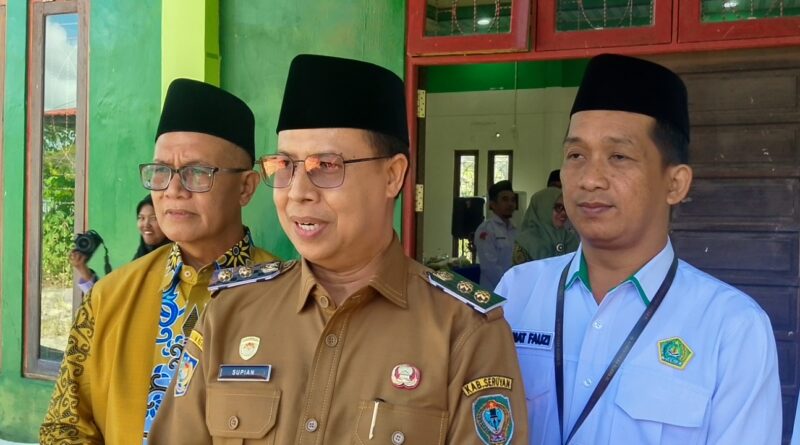 Wakil Bupati Hadiri Serah Terima Jabatan Kepala Kemenag Seruyan