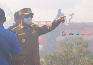 Bupati Seruyan Turun Langsung Pantau Karhutla di Pematang Laka