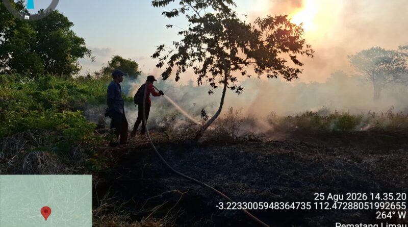 Deteksi Hotspot, Empat Titik Karhutla Terpantau Melalui Sistem SIPongi