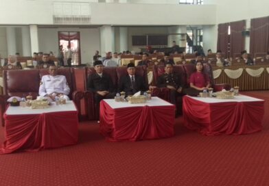 Wakil Bupati dan Forkopimda Saksikan Paripurna Pidato Kenegaraan Presiden Prabowo Subianto