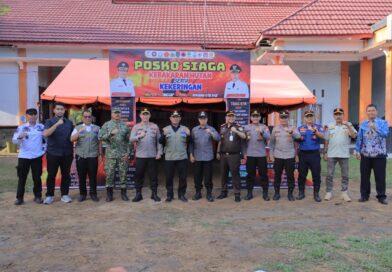 Perkuat Sinergi Lintas Sektoral, Bupati Seruyan Bersama Forkopimda Kunjungi Posko Siaga Karhutla