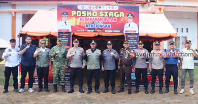Satgas Karhutla Seruyan Aktifkan 6 Pos Lapangan untuk Perkuat Quick Response