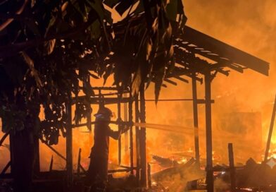 Si Jago Merah Mengamuk, Hanguskan 5 Unit Rumah di Kuala Pembuang I