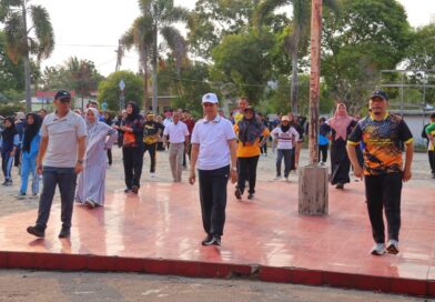 Peringati Haornas Ke-43, Pemkab Seruyan Gelar Senam Bersama Hingga Pemeriksaan Kesehatan Gratis