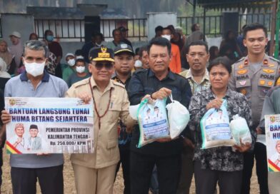 Pemprov Kalteng Salurkan Sejumlah Bantuan untuk Warga 3 Kecamatan di Seruyan Pemprov Kalteng Salurkan Sejumlah Bantuan untuk Warga 3 Kecamatan di Seruyan